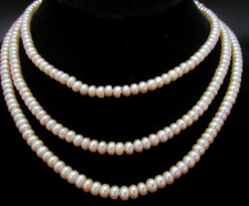 HONORA COLLECTION PINK RONDELLE ENDLESS PEARL...
