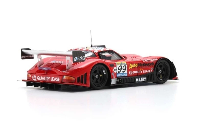 100SPA24 SPARK 1:43 Marcos Mantara LM600 24h SPA 2002 #99 model car - Image 3 of 3