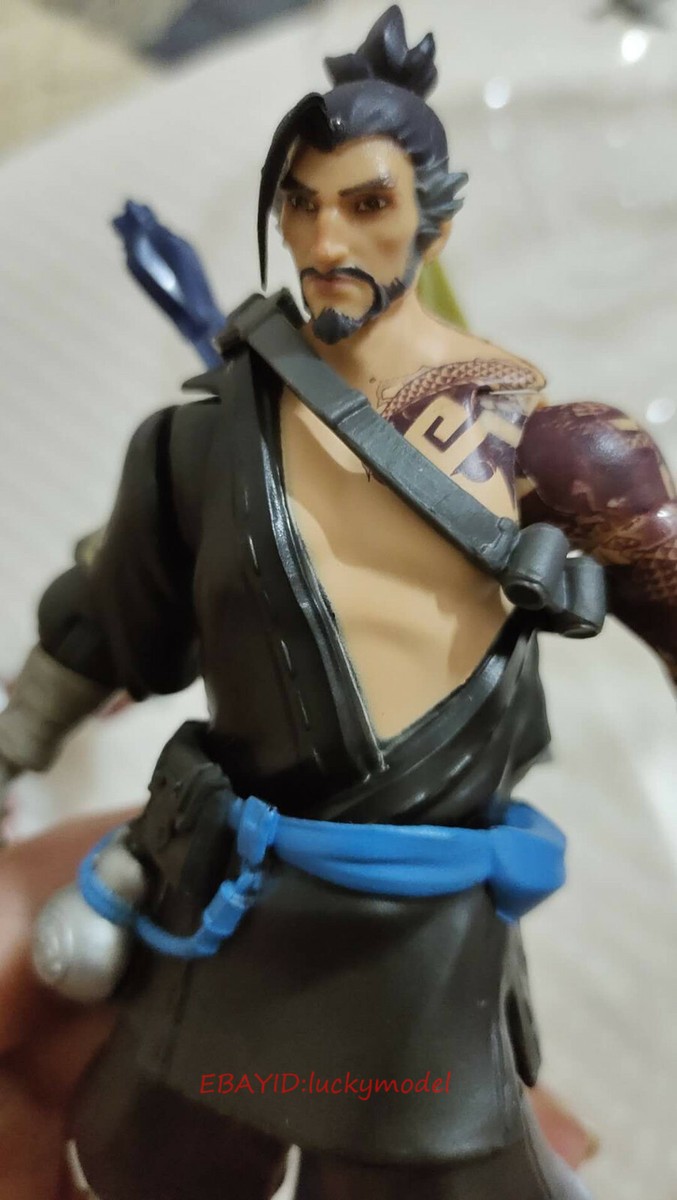 Blizzard Overwatch OW Shimada Hanzo + Shimada Genji Action