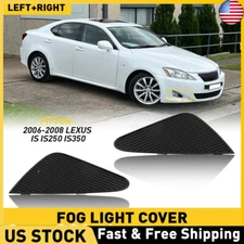 1x For IS Lexus IS250 IS350 2006-2009 Front Fog Lights Lamp Cover Cap Trim NEW