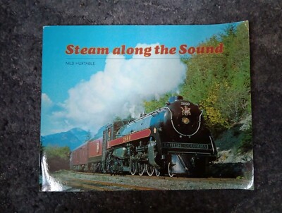 Steam Along the Sound Nils Huxtable 1983 Softcover Vintage Lokomotiven Eisenbahn