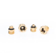 PERFECT Euro Flaschenset Gasflaschenanschluss Adapter Übergangsstutzen D1-D4