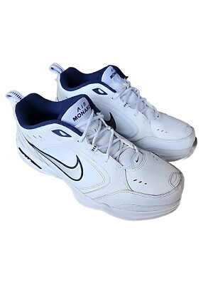 Men's Nike Air Monarch White/blue- Size 13 M