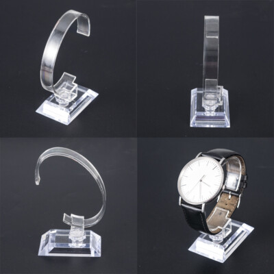 Hellery 2er Set Samt-Uhrenständer – Praktische Aufsteller Für Armbanduhren, Kratzgeschützt, 10 Cm Hoch