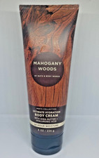 Bath and Body Works Men's Mahogany Woods Body Cream 8 oz/226g