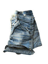 70s Distressed LEE Rider Denim Cutoffs Shorts Jean Vintage