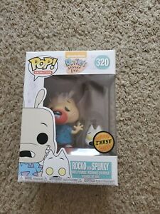 Funko Pop Nickelodeon Rocko with Spunky Chase Rockos Modern Life #320 | eBay