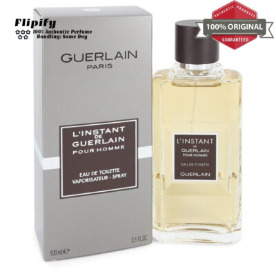L'instant Cologne 3.4 oz EDT Spray for Men by Guerlain