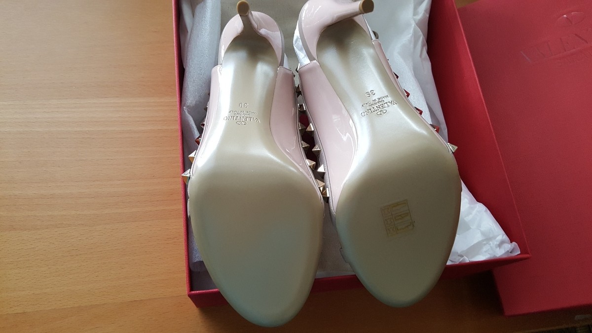 Valentino NIB 1095 rockstud caged color block shoes EU 39 | eBay display picture 3