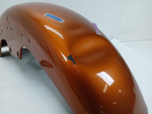 Harley-Davidson 2000 Softail Fat Boy Front Fender Orane Pearl 59595-00ZE - Picture 6 of 10