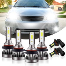 For Toyota Corolla 2005 2006 2007 2008 Led Headlight High Low Fog Light Bulb