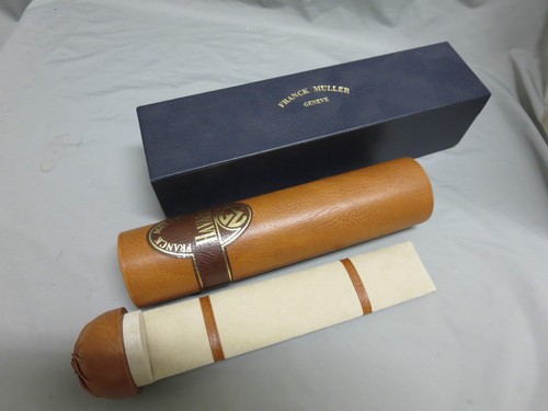 Franck Muller Havana Cigar Genuine Watch Box - Picture 2 of 2