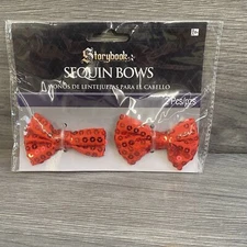 Storybook Bright Red Sequin 2pc Unisex Adults Child Halloween Costumes