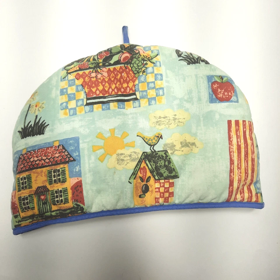 Acogedora cubierta de algodón cálida para té casa pájaros Ulster Weavers hecha en el Reino Unido Foto 2 de 4