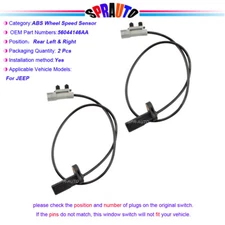 ALS1401 ABS Wheel Speed Sensor Rear Left/Right For Jeep Commader Grand Cherokee