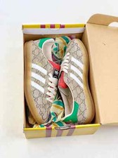 originals x GUCII GAZELLE low top lace-up Ebony Men's Size US 6-11