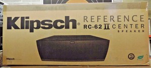 klipsch rc 62 ii center