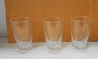 3 vintage juice glasses 4" clear with spears LIbby? — photo 6