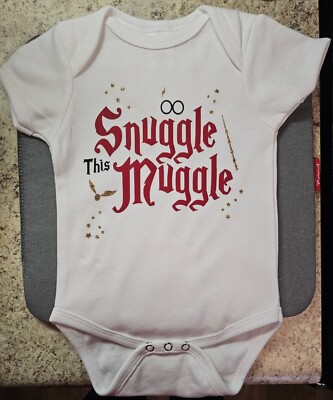 Harry Potter- Snuggle This Muggle One Piece Suit 6-12 Months