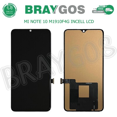 For Xiaomi Mi Note 10 M1910F4G INCELL LCD Display Touch Screen Digitizer