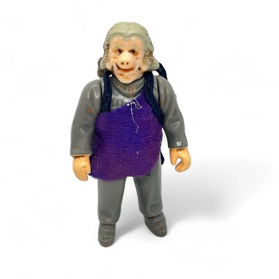 Vintage 1980 Star Wars Ugnaught Near Mint Purple Apron Kenner ESB
