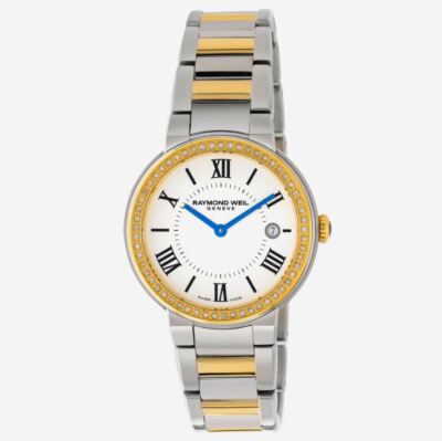 RAYMOND WEIL GENEVE ゴールドブレスレットウォッチ s-l1200.png