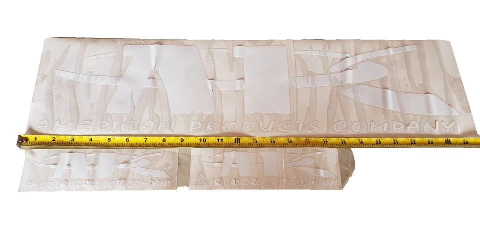 APC белый ветровое стекло баннер стикер этикетка 011007C - Изображение 3 из 4