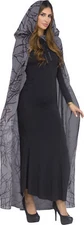 Grey Forest Hooded Cape Adult Womens Costume Accessory NEW Fairy Witch One Size