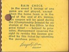 Amos Otis 500th Game 9/13/72 White Sox at Royals Ticket Stub — photo 2