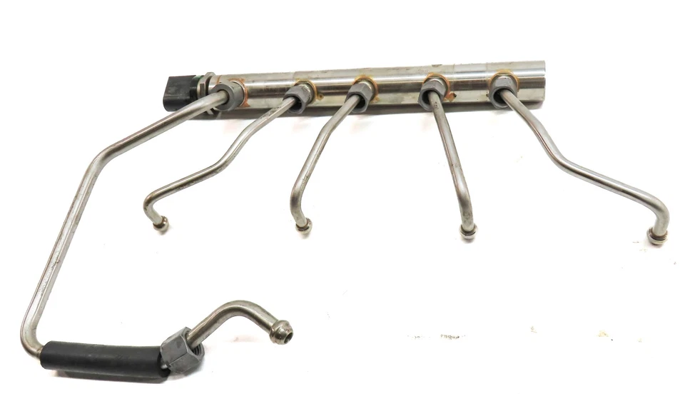 BMW 528I (F10) 2014 2,0 L (N20) motor riel inyector de combustible con líneas Foto 2 de 4