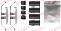 1X Quick Brake 109-1884 ZubehöRsatz Scheibenbremsbelag FüR BMW