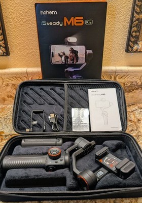 MINT Hohem iSteady M6 Smartphone Gimbal with Magnetic AI Vision Sensor/LED Light