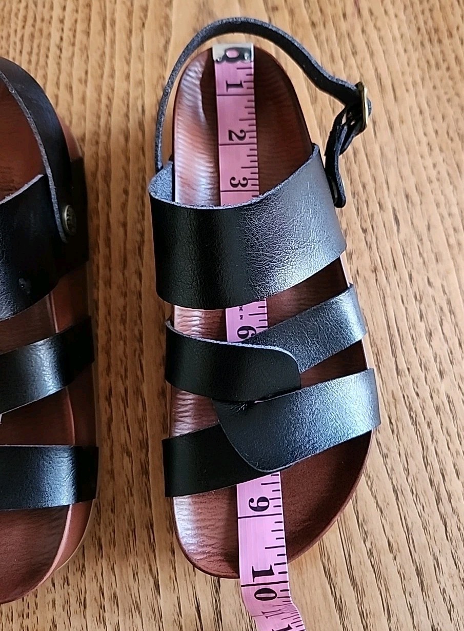 project cloud  Open- Toe  Platform sandals Size 7… - image 9