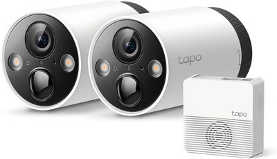 Tp-Link Tapo 2K QHD Outdoor Wireless Security Camera System, up to 180 Day Batte