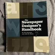 Newspaper Designers Handbook, Paperback by Ha...