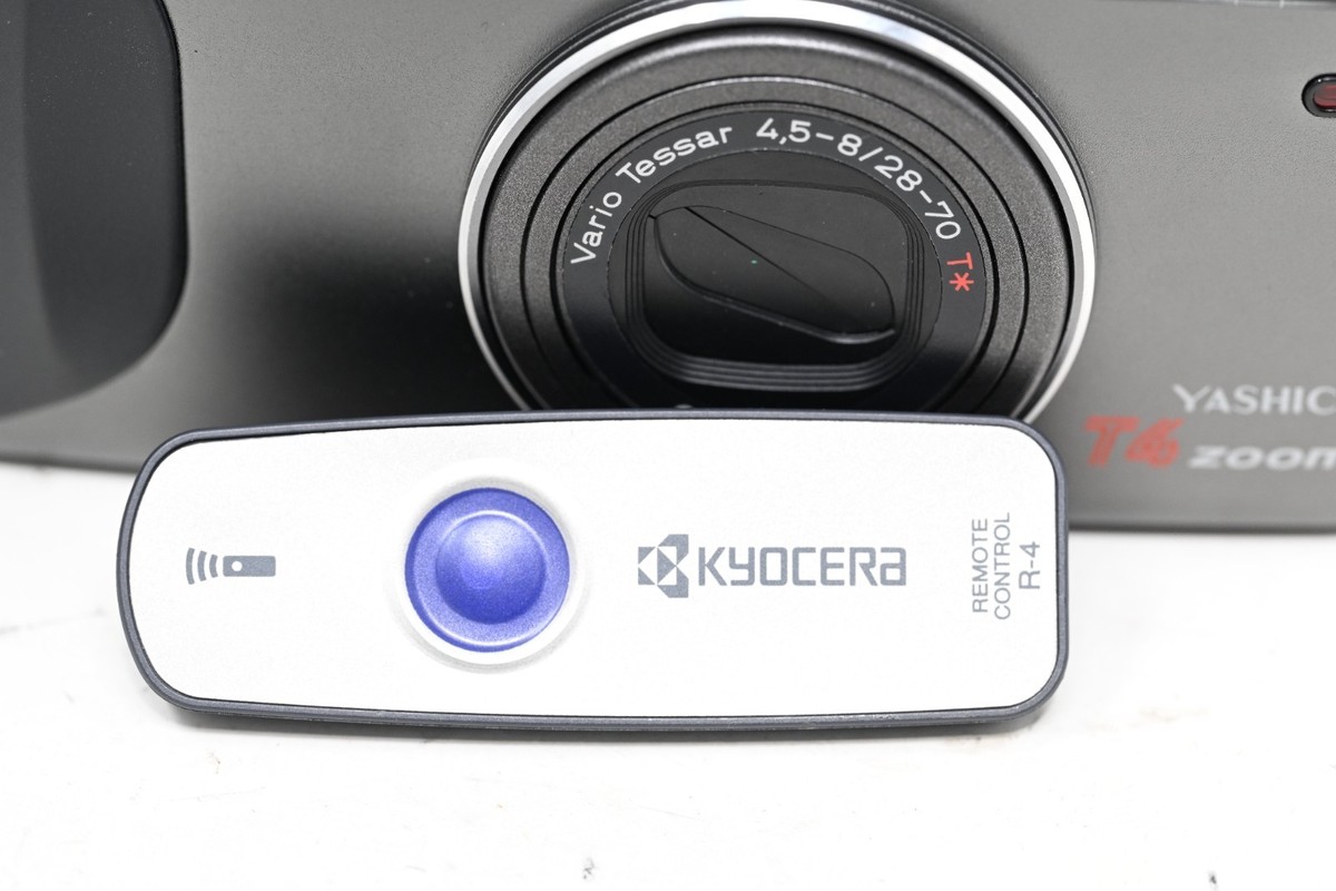 Yashica T4 Zoom Kyocera 35mm Film Camera W/ Case-Low Battery