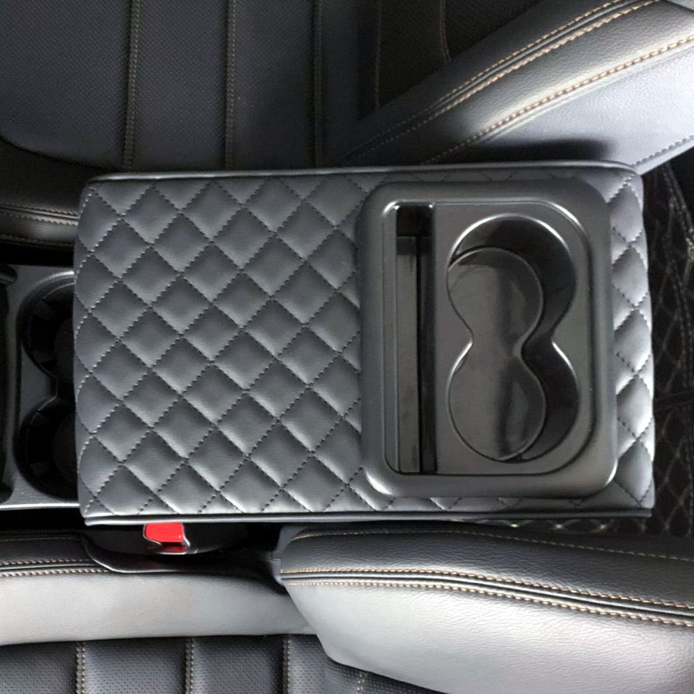 Car Center Console Armrest Box Cushion Cover Pad Mat Protector Auto Accessories