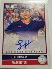2026 Onyx Baseball Levi Huesman On Card Auto /880