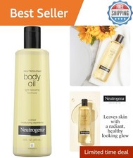 Neutrogena Body Oil Light Sesame Formula Dry Skin Moisturizer 16 FL OZ