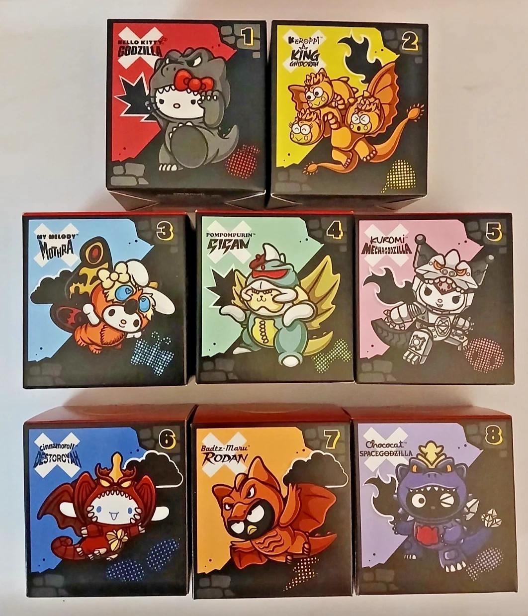 McDONALDS 2026 Hello Kitty x Godzilla Happy Meal Figures Singles Or Set