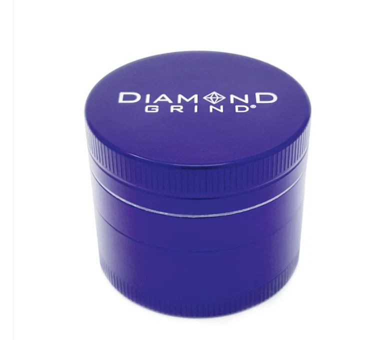 Diamond Grind Herb & Spice Grinder 4-part 2.5" 62 mm BLUE
Opens in a new window or tab