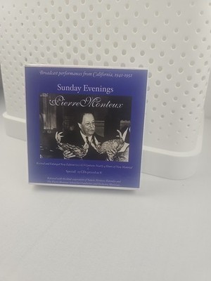 Monteux -California Broadcast (1941-1952) Sunday Evenings With Pierre Monteu CD