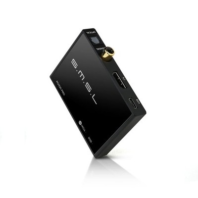 ''Digital to Analog Audio Converter with USB Type-C, IIS, Optical, Coaxial