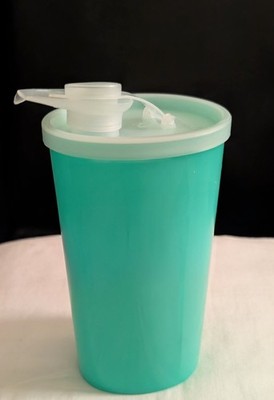 Vintage Tupperware Jadeite Green Sweet Saver Syrup Keeper With Lid 640 