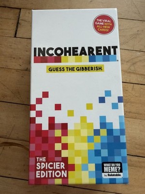 Incoherent Game: Guess The Gibberish: The Spicier Edition