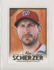 2018 Topps Gallery Oversized Box Toppers Max Scherzer #OBT-MS 8yu
