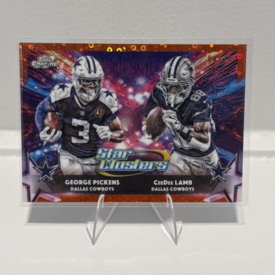 2025 Topps Cosmic Star Clusters George Pickens / CeeDee Lamb Lunar Eclipse /10