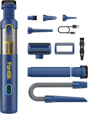 Slim V8 APEX Car Vacuum, 4-In-1 Portable Mini Cordless Vacuum with 19000Pa Sucti