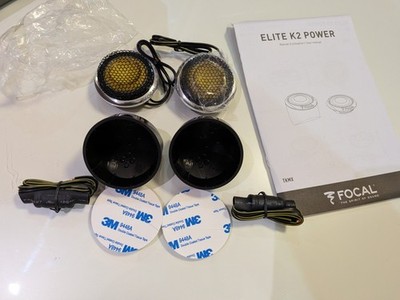 Focal K2 Power TKMX Tweeters – Rare Old School – Made with Kevlar