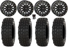 System 3 SB-6 Bdlk 15" Wheels Bk (5+2) 35" XComp ATR Tires Renegade Outlander